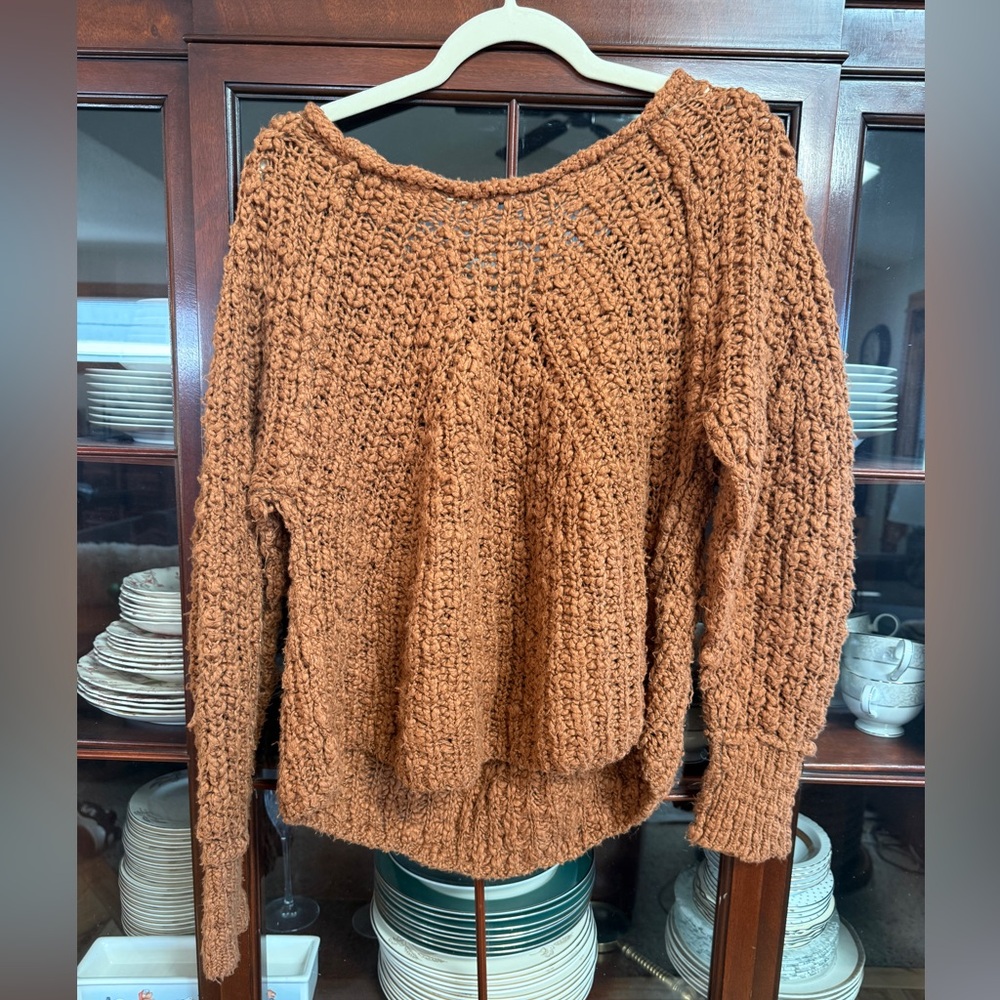Free People In a Swirl Pullover Sweater - Picture 4 of 4